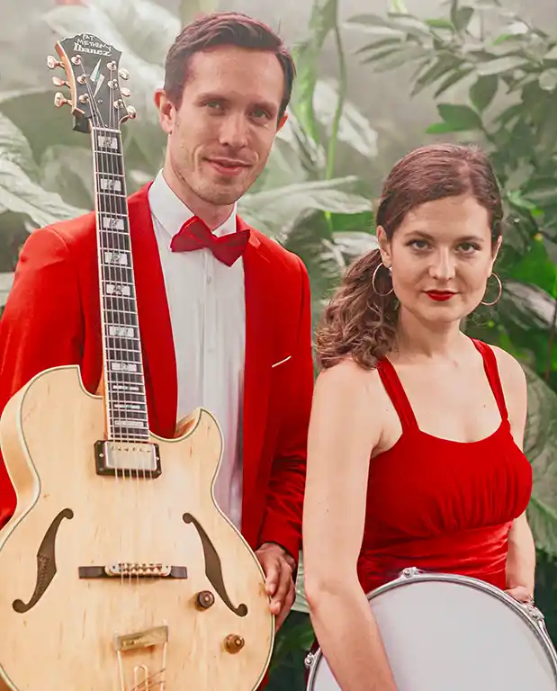 Die Musiker von Evas Apfel